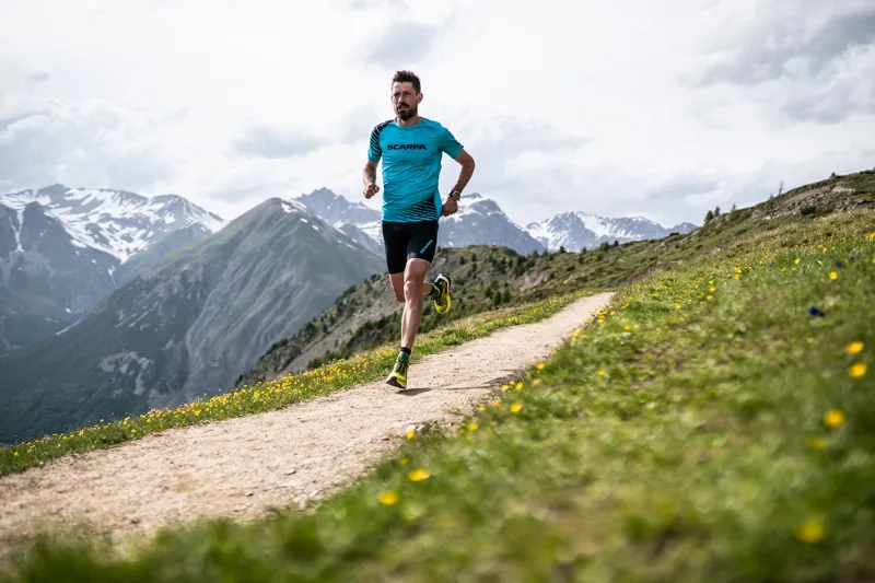 Scarpa Mens Golden Gate ATR Running Shoes - Acid Lime-Black-8